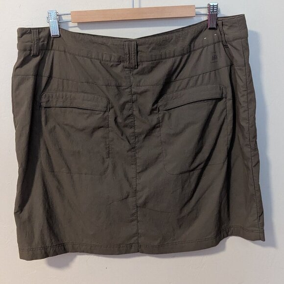 REI Co-op Skort Skirt Drawstring Active Tennis Stretch Quick Dry Cargo Size 14 - Picture 3 of 11